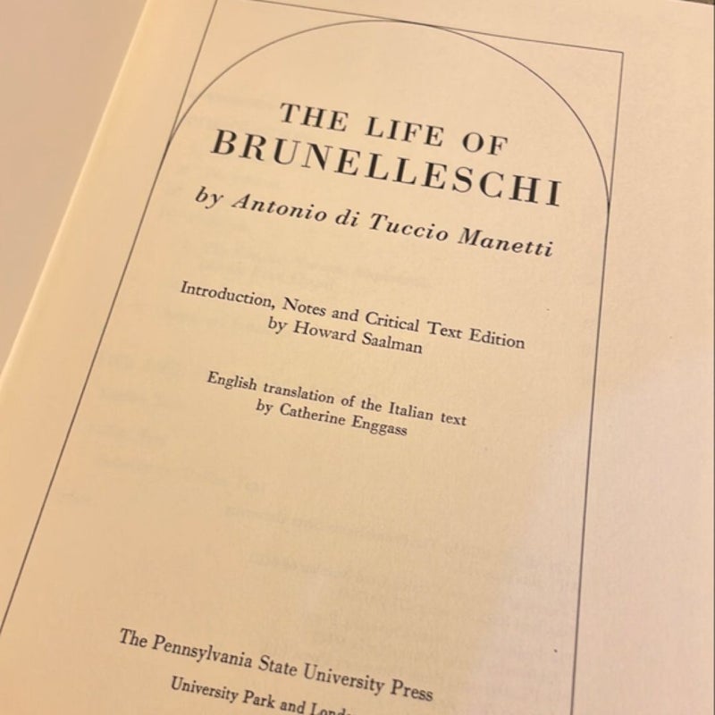 Life of Brunelleschi