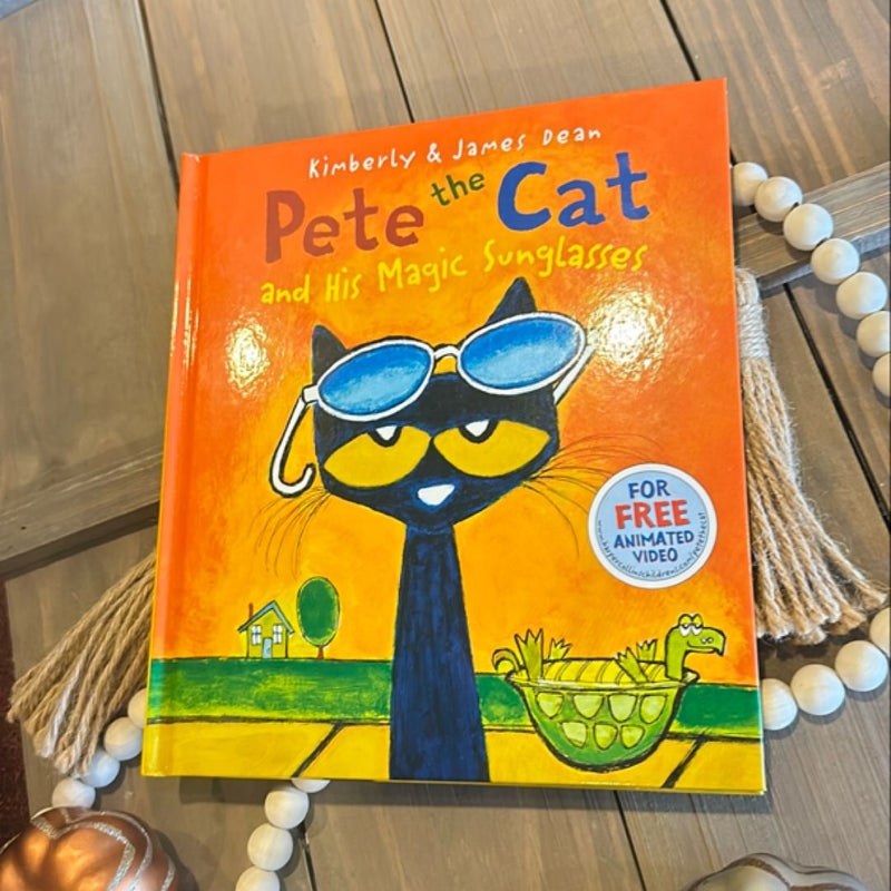 Pete the cat and his magic sunglasses