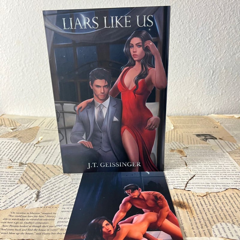 Liars Like Us By J.T Geissinger Bookaholic book box