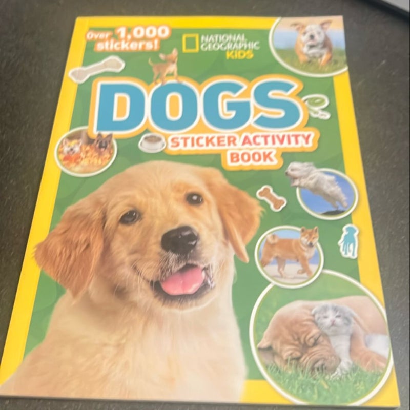 National Geographic Kids Dogs Sticker Activity Book