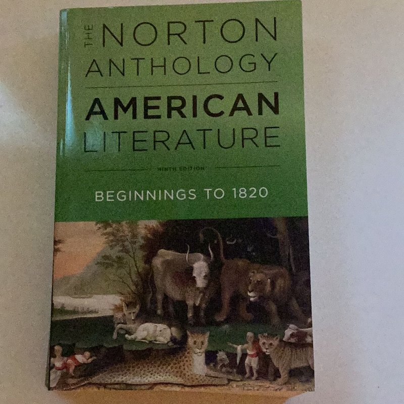 The Norton Anthology of American Literature | Rent | 9780393264494