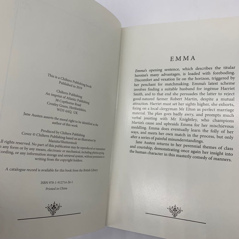 Emma by Jane Austen Chiltern Collectible Classics