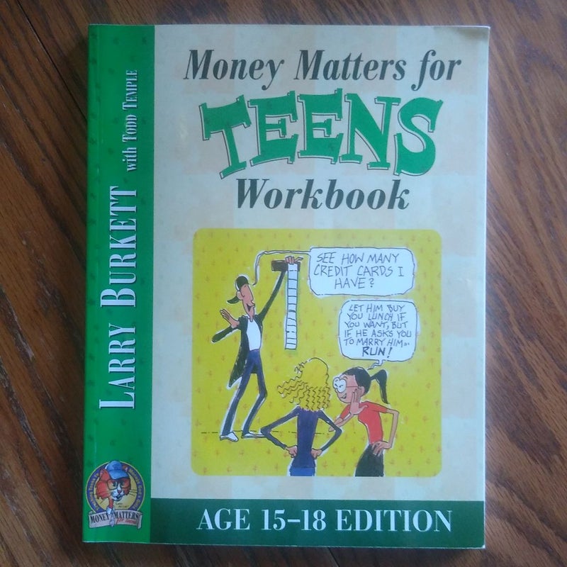 Money Matters for Teens Workbook