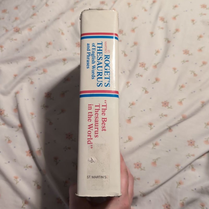 Roget's Thesaurus of English Words and Phrases