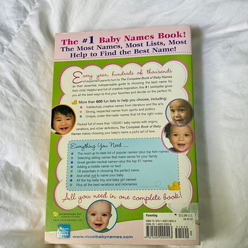 The Complete Book of Baby Names