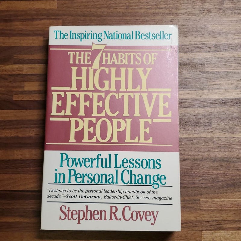 The Seven Habits of Highly Effective People