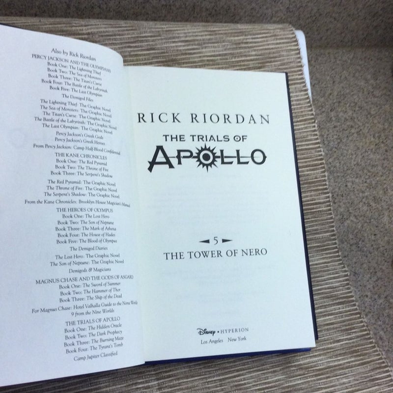 The Tower of Nero. BOOK 5