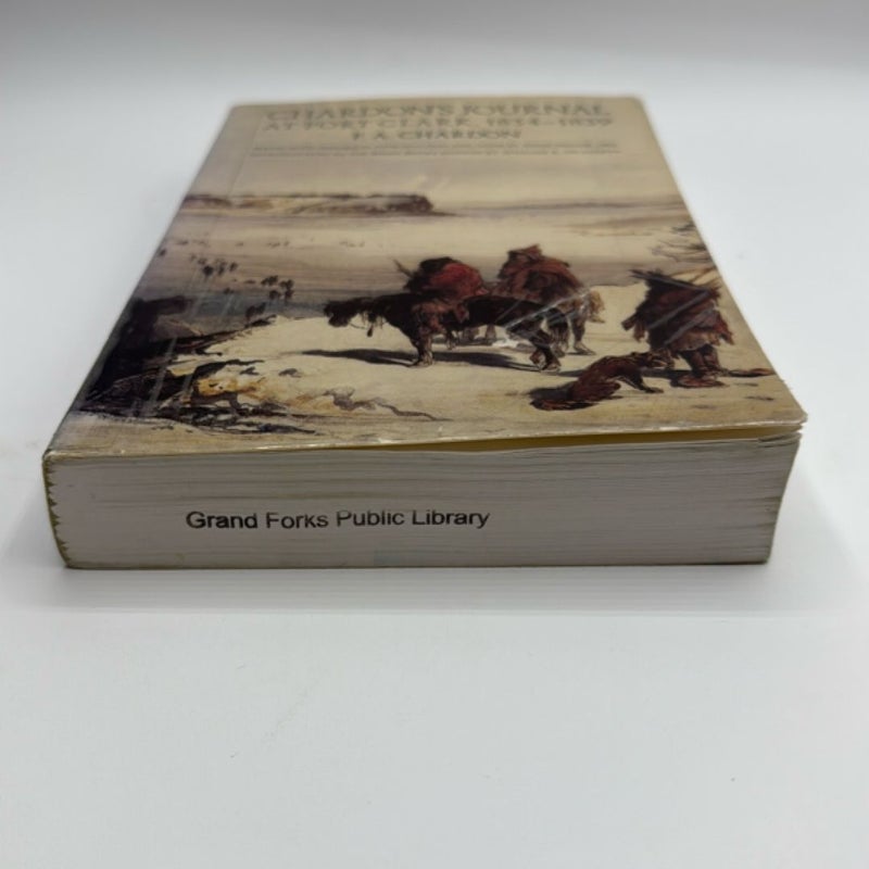 Chardon's Journal at Fort Clark, 1834-1839