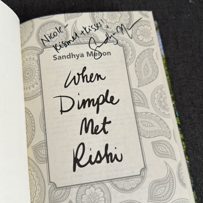 When Dimple Met Rishi (signed & personalized)