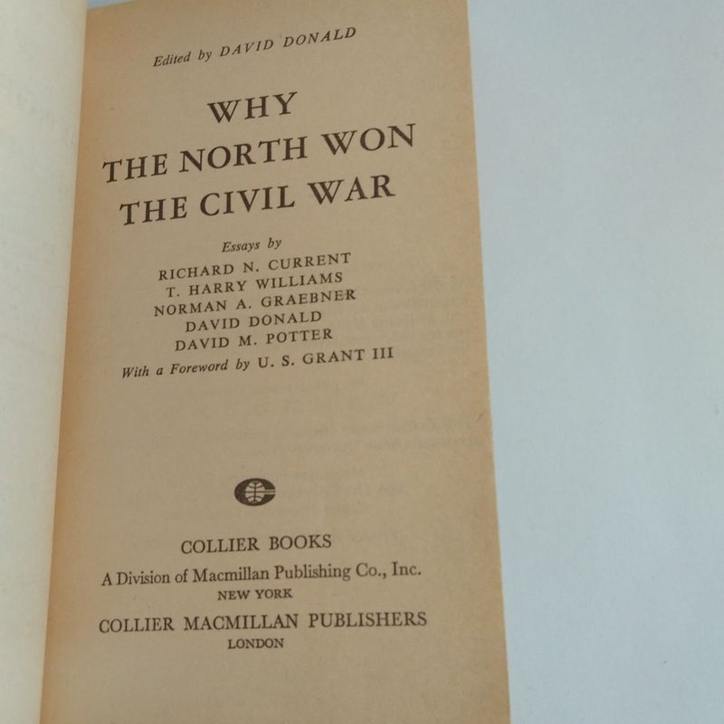 Why The North Won The Civil War