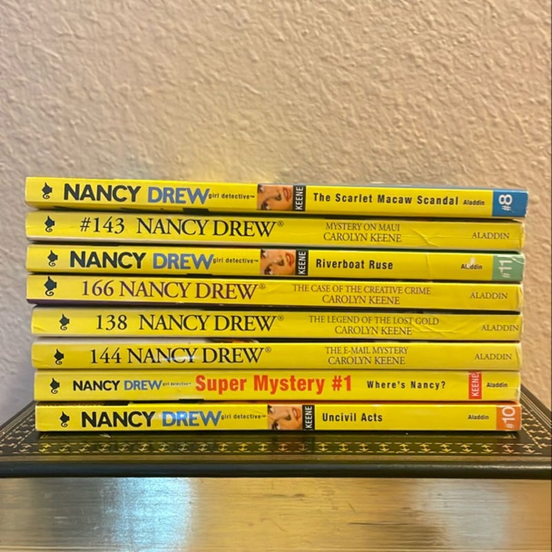 Nancy Drew Paperback Collection