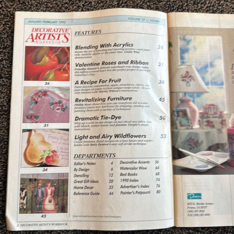 Decorative Artist's Workbook Magazine
