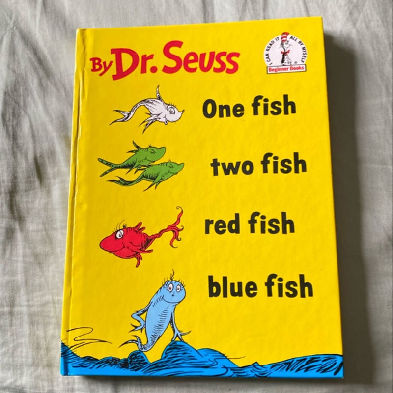 One fish, two fish, red fish, blue fish