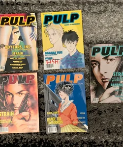 Lot 5 Pulp Manga Magazines