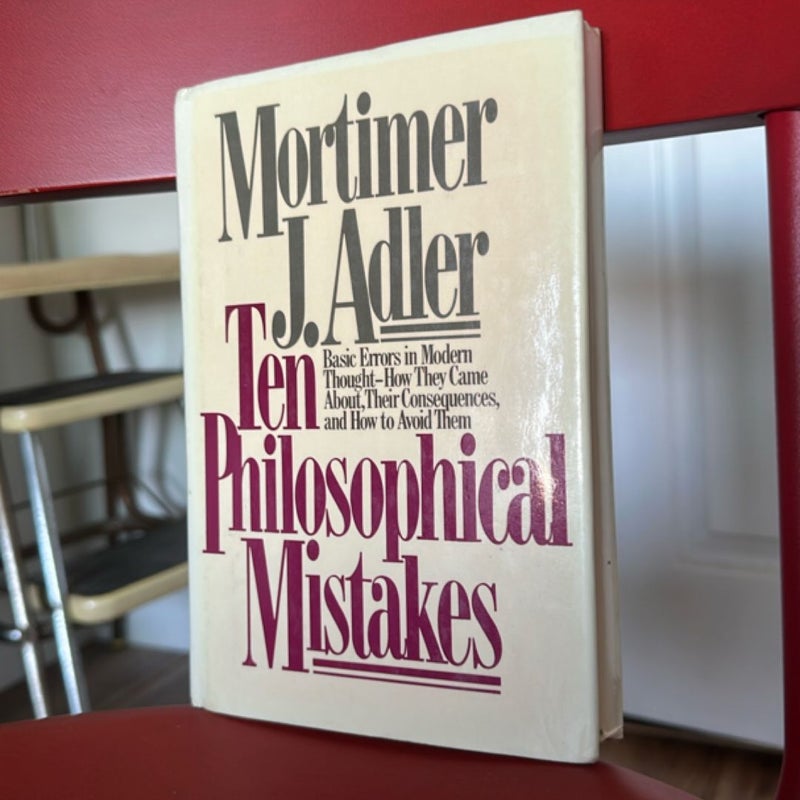 Ten Philosophical Mistakes