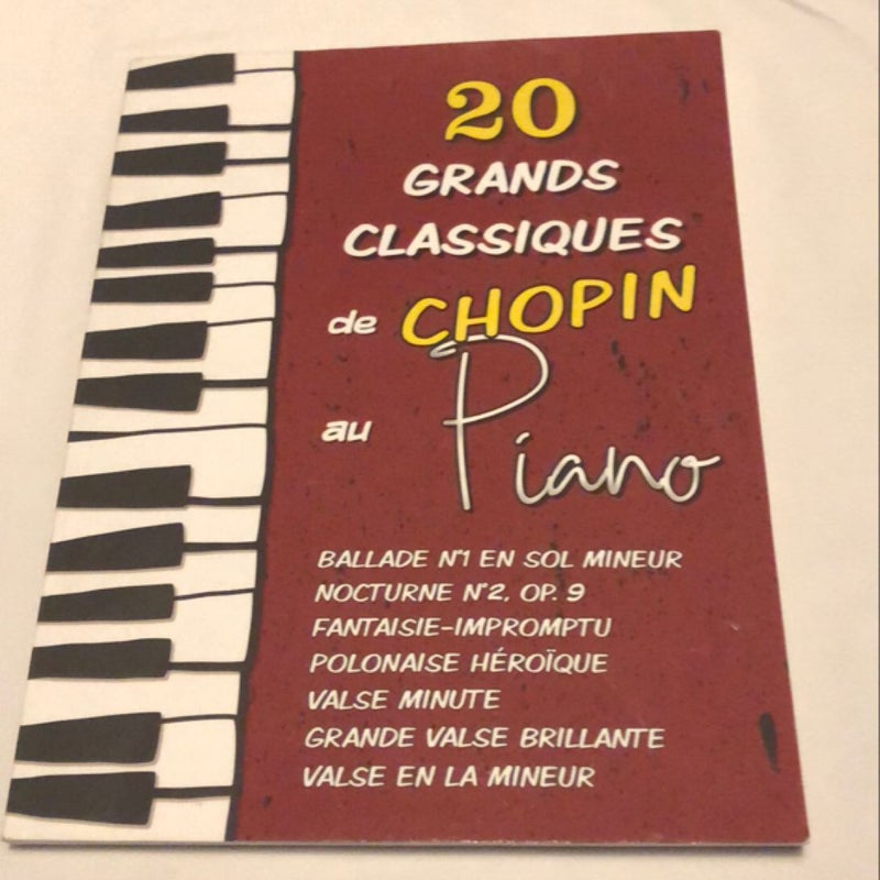 20 Grands Classiques de Chopin Au Piano