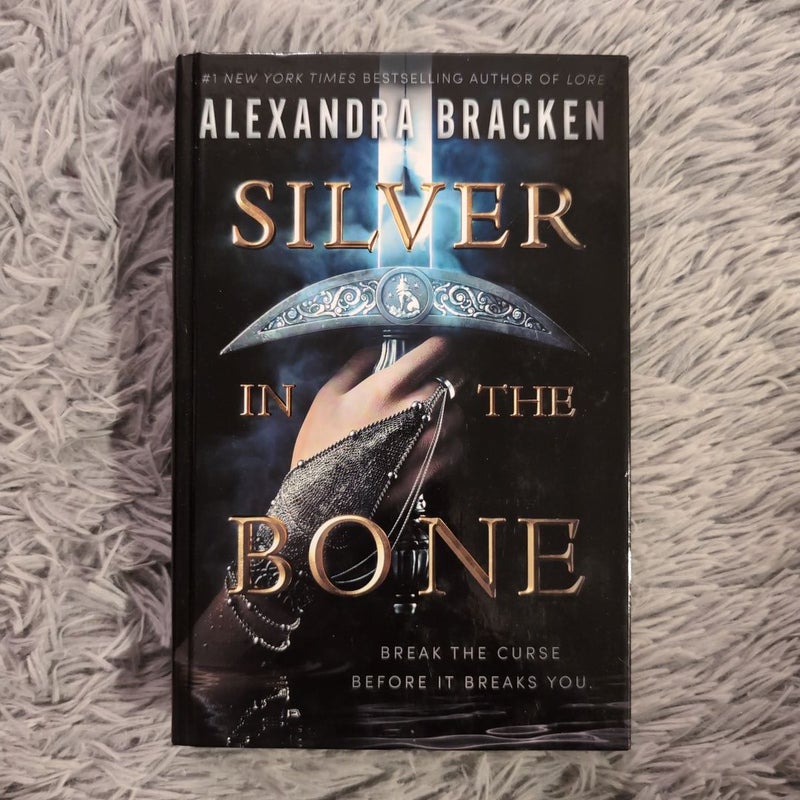 Silver in the Bone, library binding