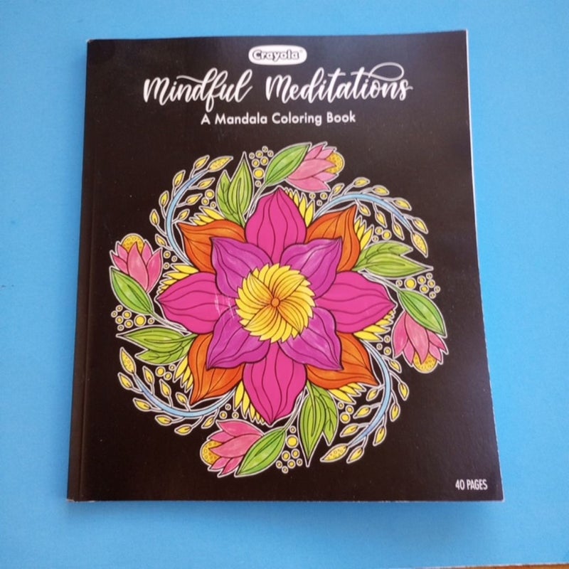 Mindful Meditation Mandala Coloring Book 