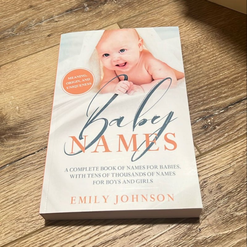 Baby Names Book