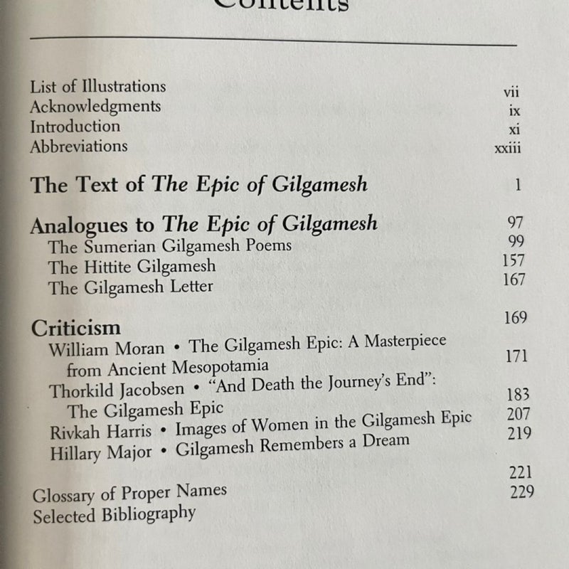 Epic of Gilgamesh