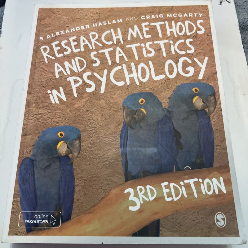 Research Methods and Statistics in Psychology