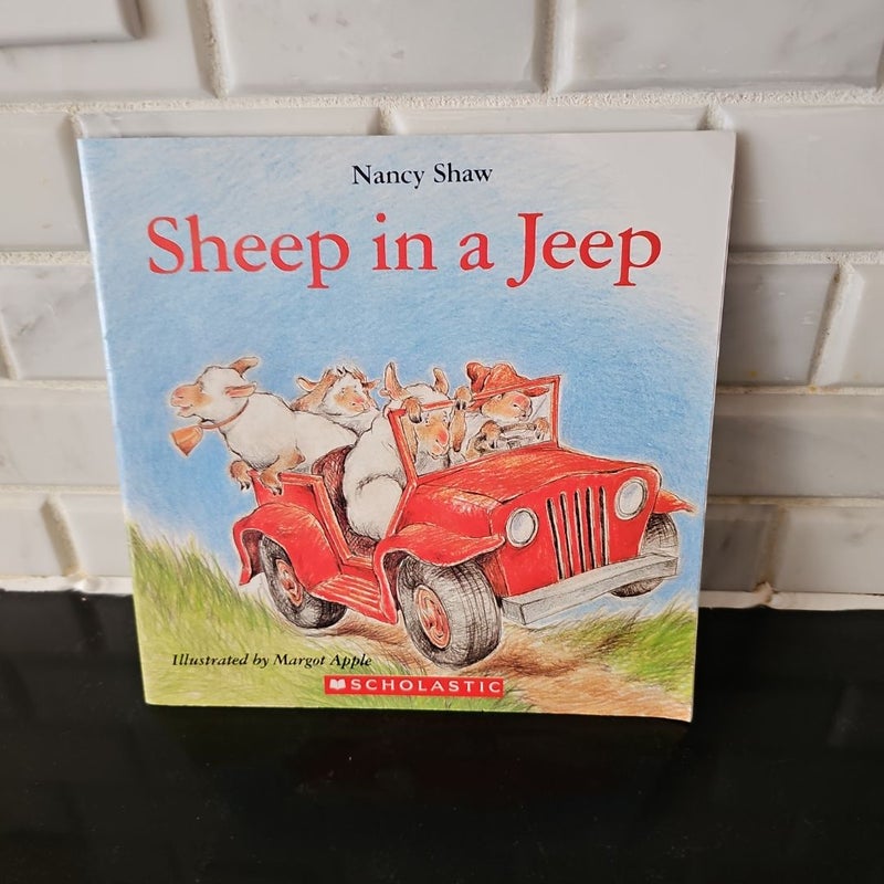 Sheep On A Jeep