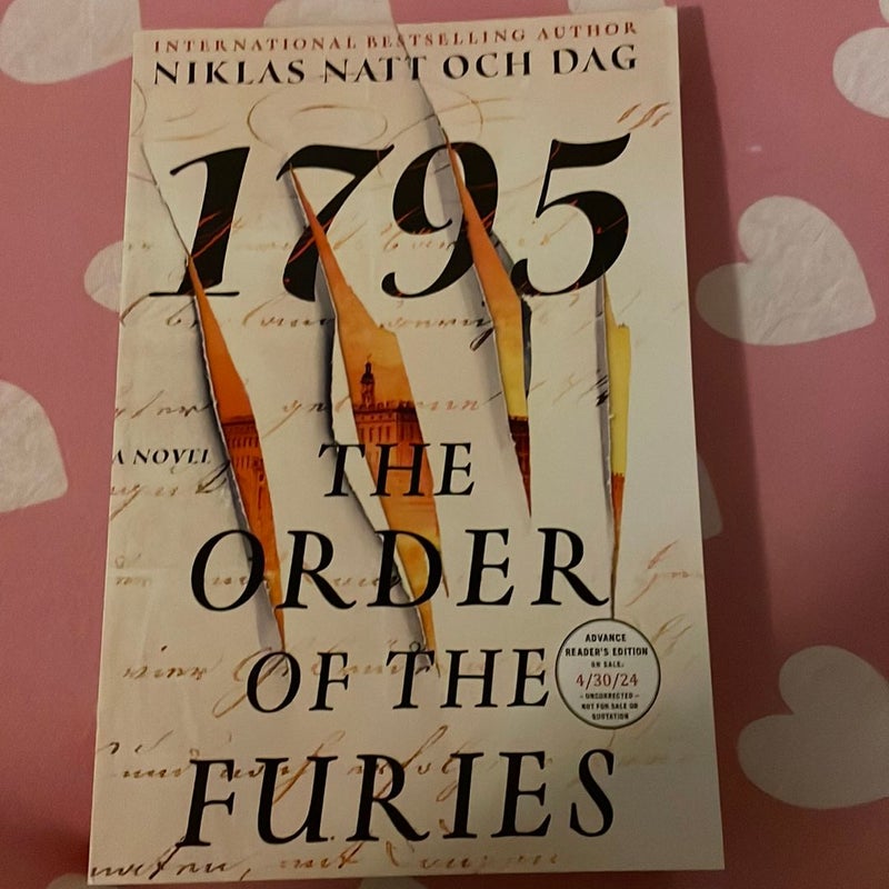 (Advanced copy) The Order of the Furies