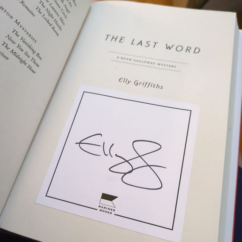The Last Word - Signed copy