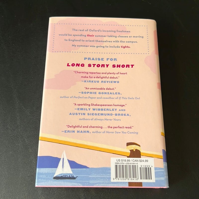 Long Story Short (signed bookplate, sticker, & bookmark)