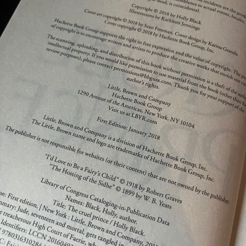 The Folk of the Air Set - 1st Edition & Barnes and Noble Editions