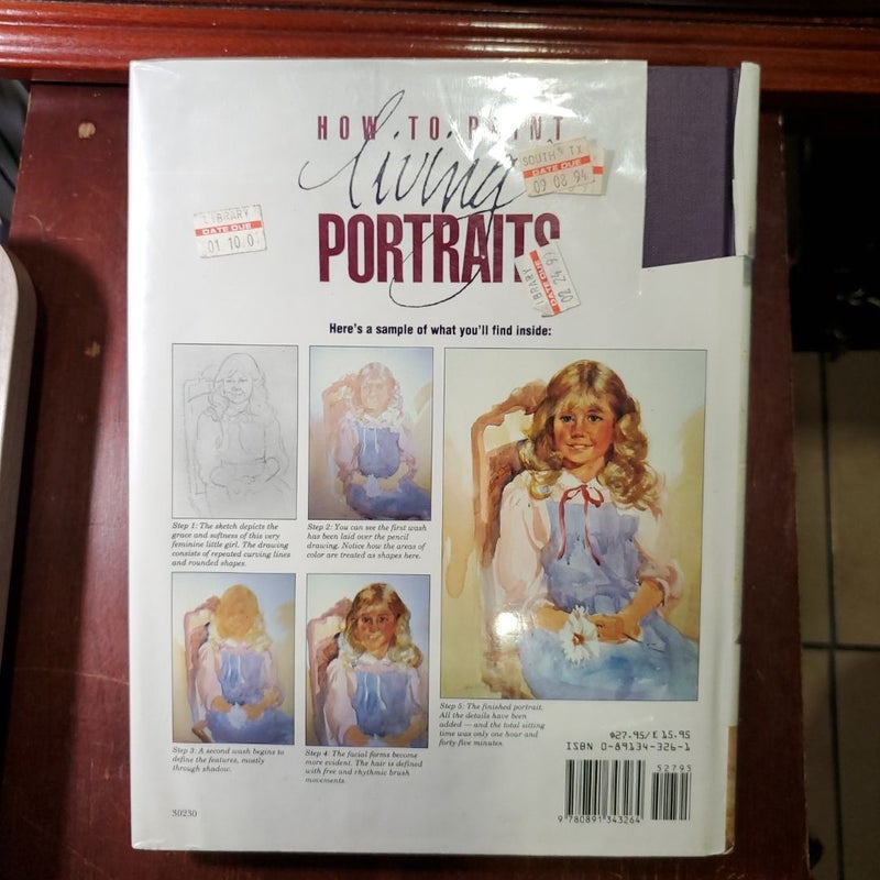 How to Paint Living Portraits by Roberta C. Clark, Hardcover Pangobooks