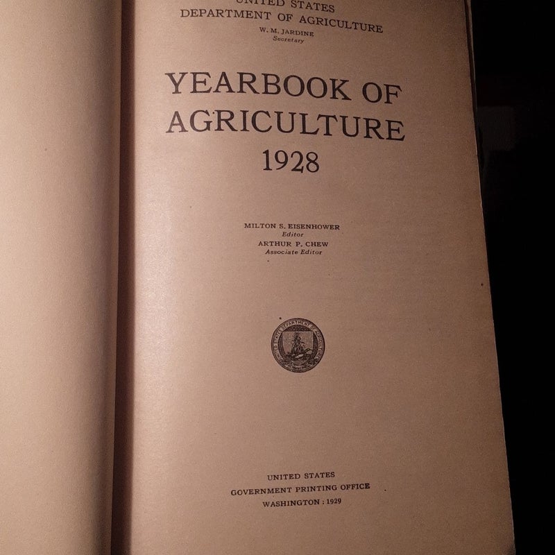 Yearbook of Agriculture 1928