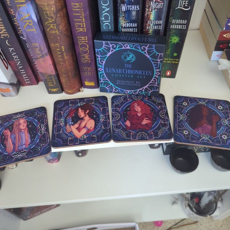 Lunar Chronicles Coasters