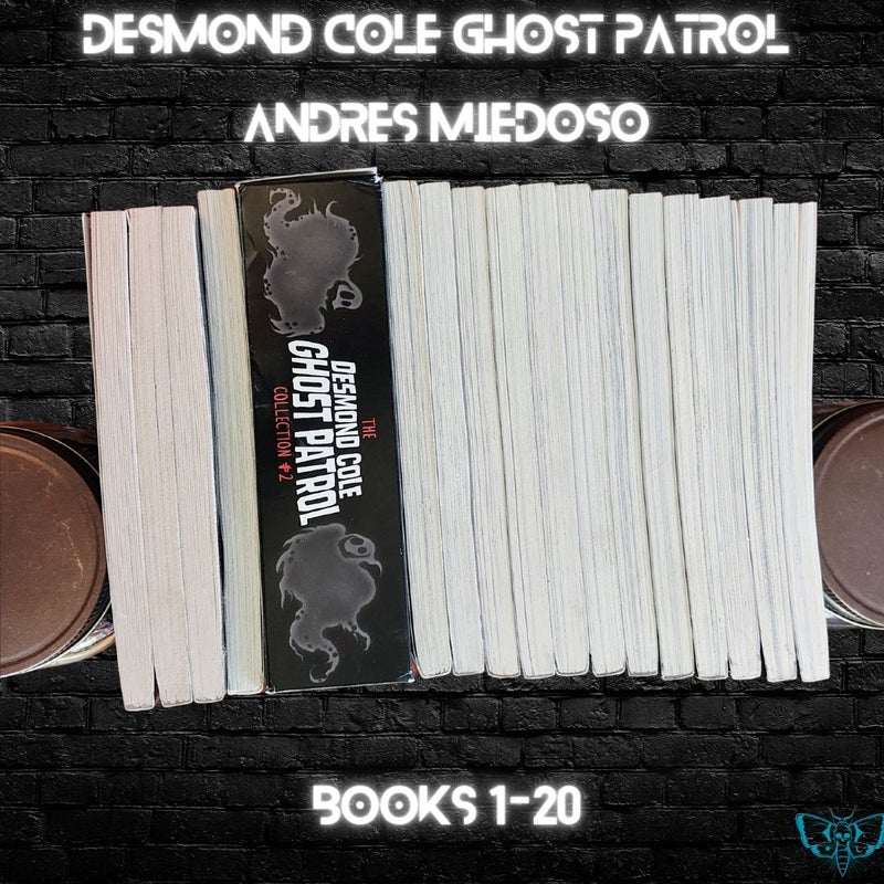 Desmond Cole Ghost Patrol series 1-20