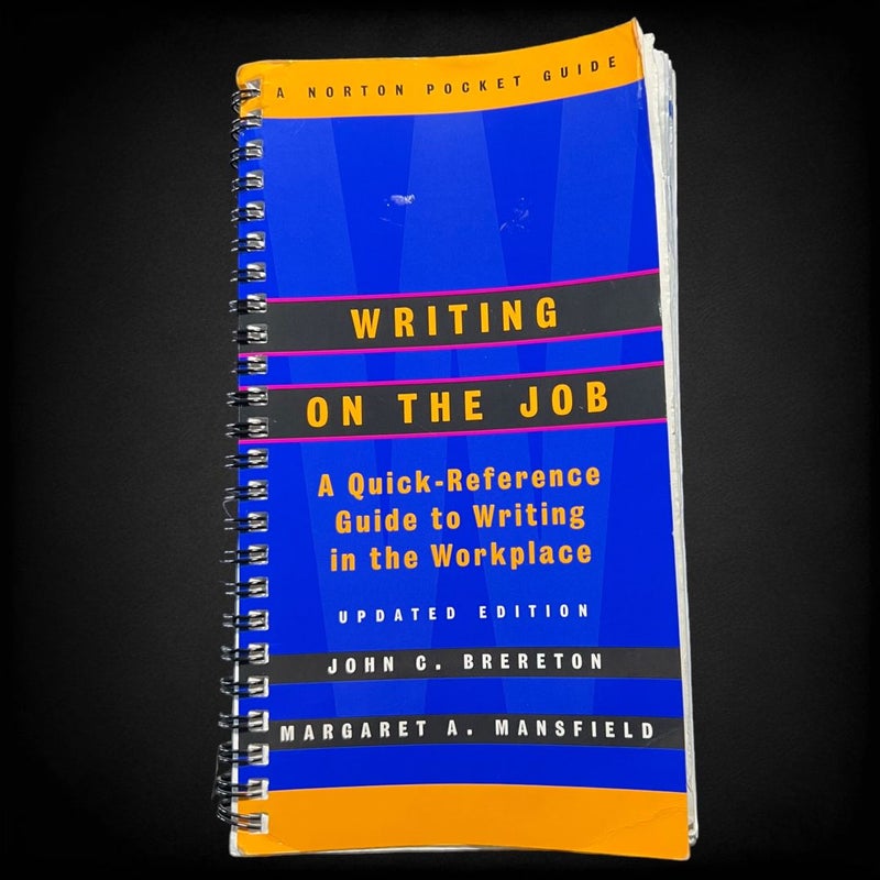 Writing on the Job