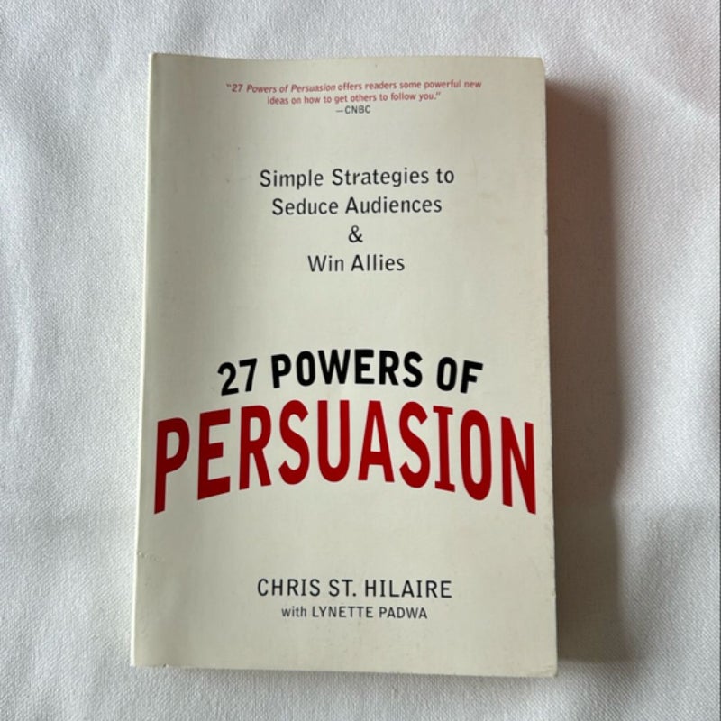 27 Powers of Persuasion