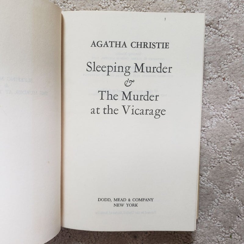 Sleeping Murder & Murder at the Vicarage (Book Club Edition, 1976)