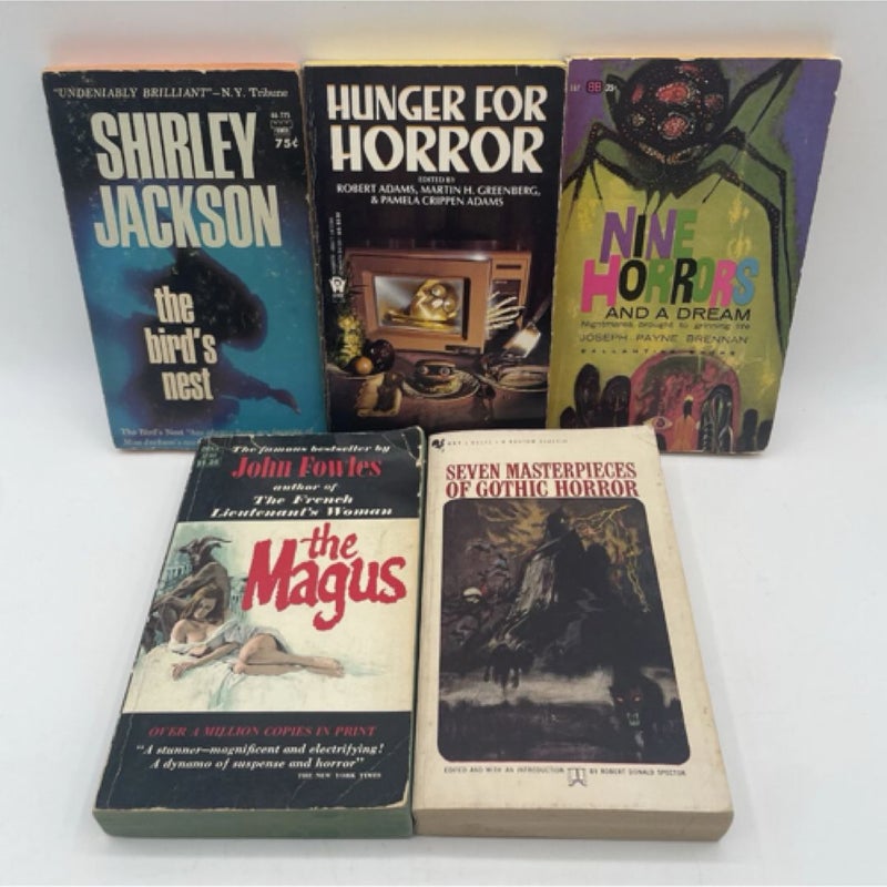 Lot of Vintage Gothic Paperbacks