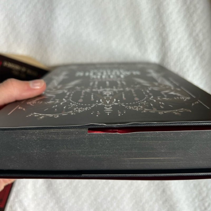 Where Shadows Meet (fairyloot) and A Dowry of Blood book tabs
