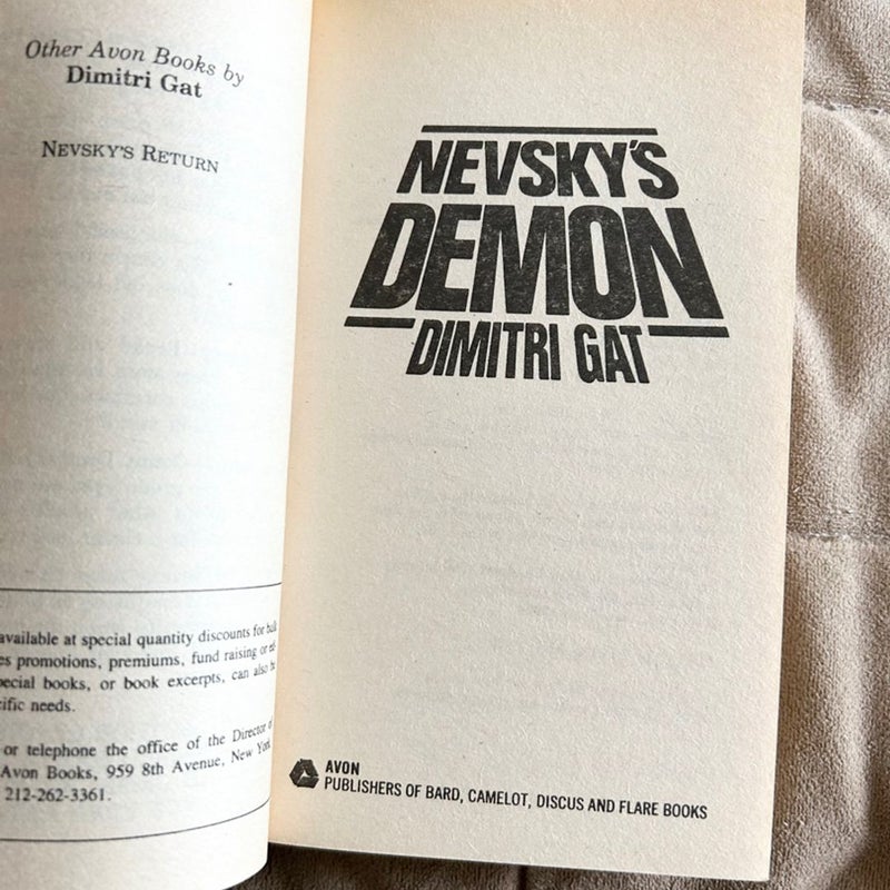 Nevsky's Demon