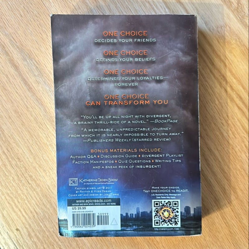 Divergent - 1st Edition PB