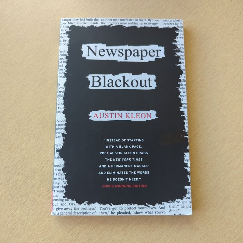 Newspaper Blackout