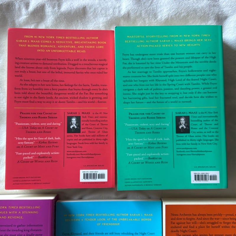 A Court of Wings and Ruin- Complete Series 