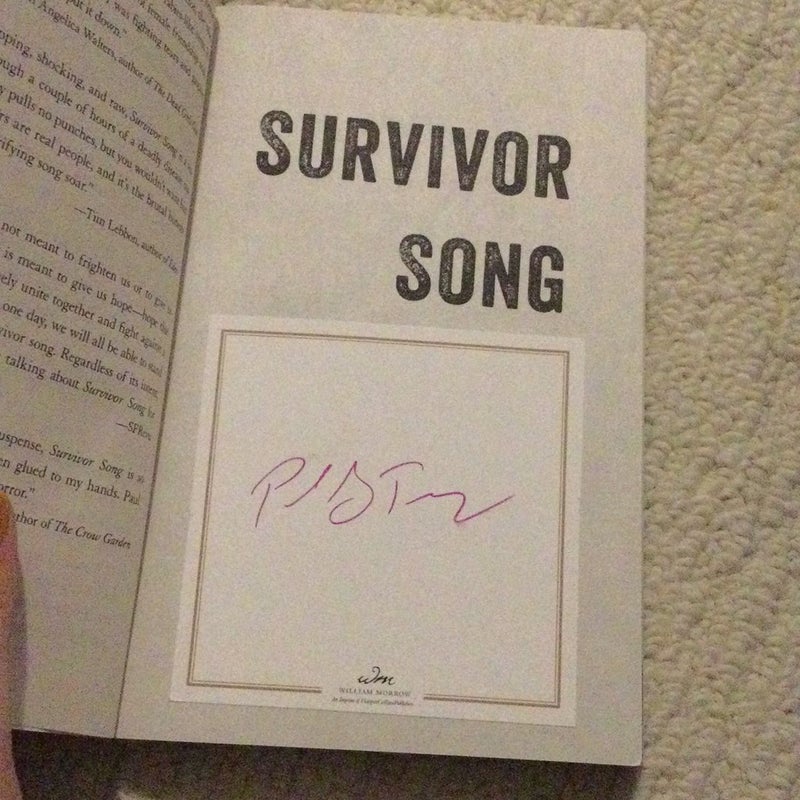 Survivor Song *SIGNED*