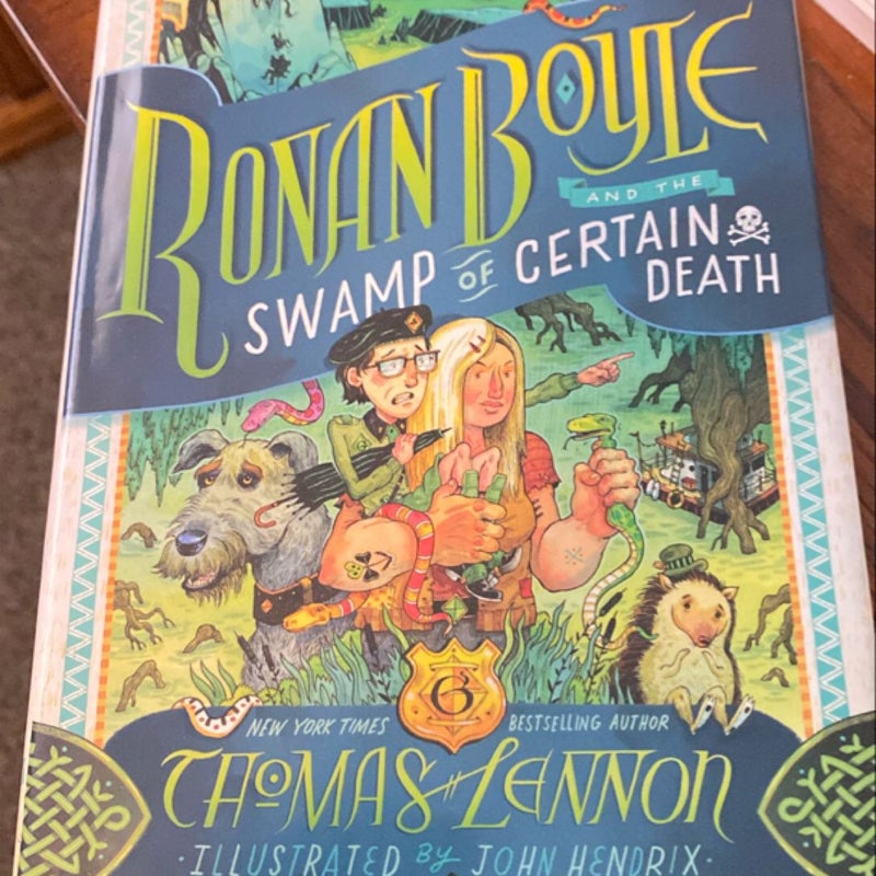 Ronan Boyle and the Swamp of Certain Death (Ronan Boyle #2)