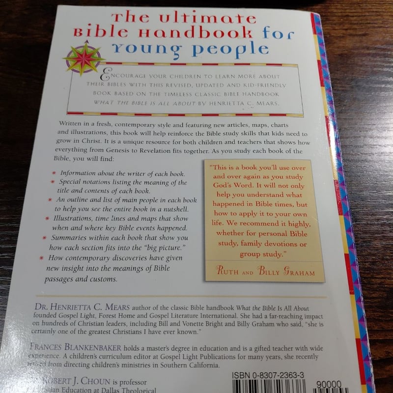 What the Bible Is All about Handbook for Kids