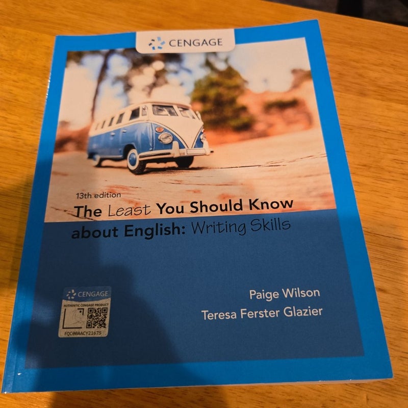 The Least You Should Know about English