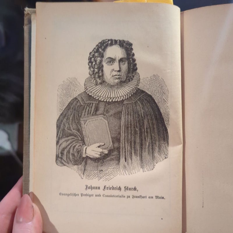 Antique Christian Book STARK'S DAILY HAND-BOOK by John Frederick Stark 1879