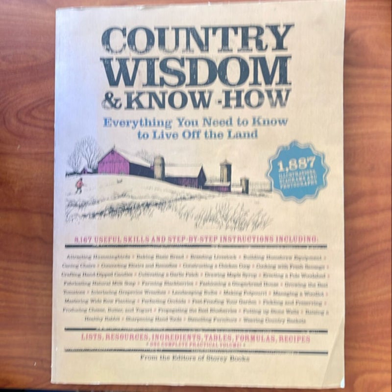 Country Wisdom and Know-How