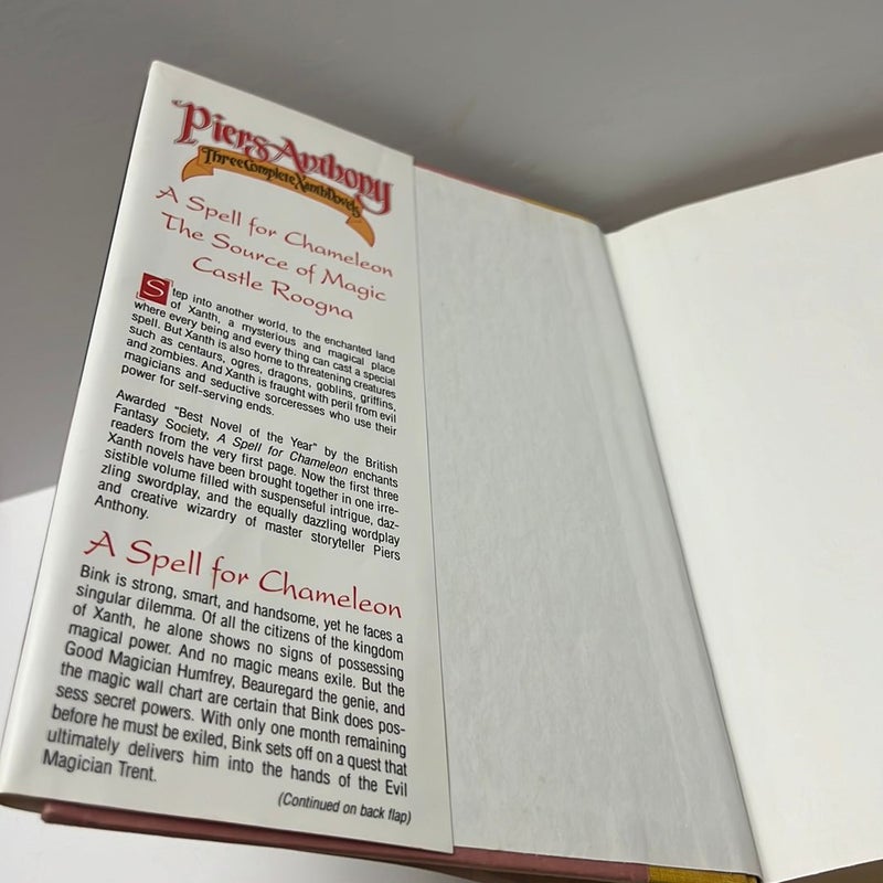 Three Complete Xanth Novels: A Spell for Chameleon, The Source of Magic, Castle Roogna